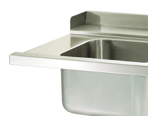 Opvaskemaskine bord - 90 x 75cm - Højre- med vask og Opbevaring Hylde